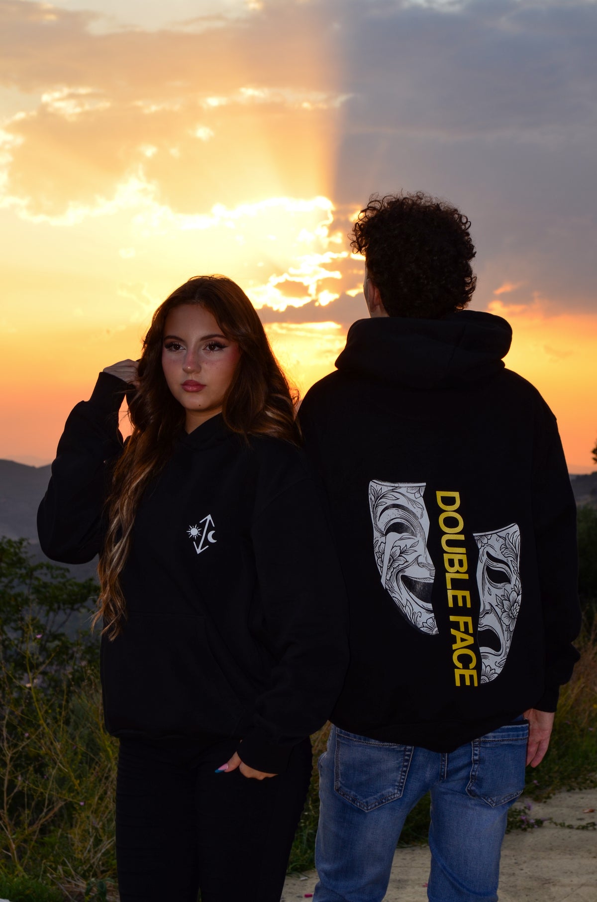 Double Face Hoodie – Mask Edition