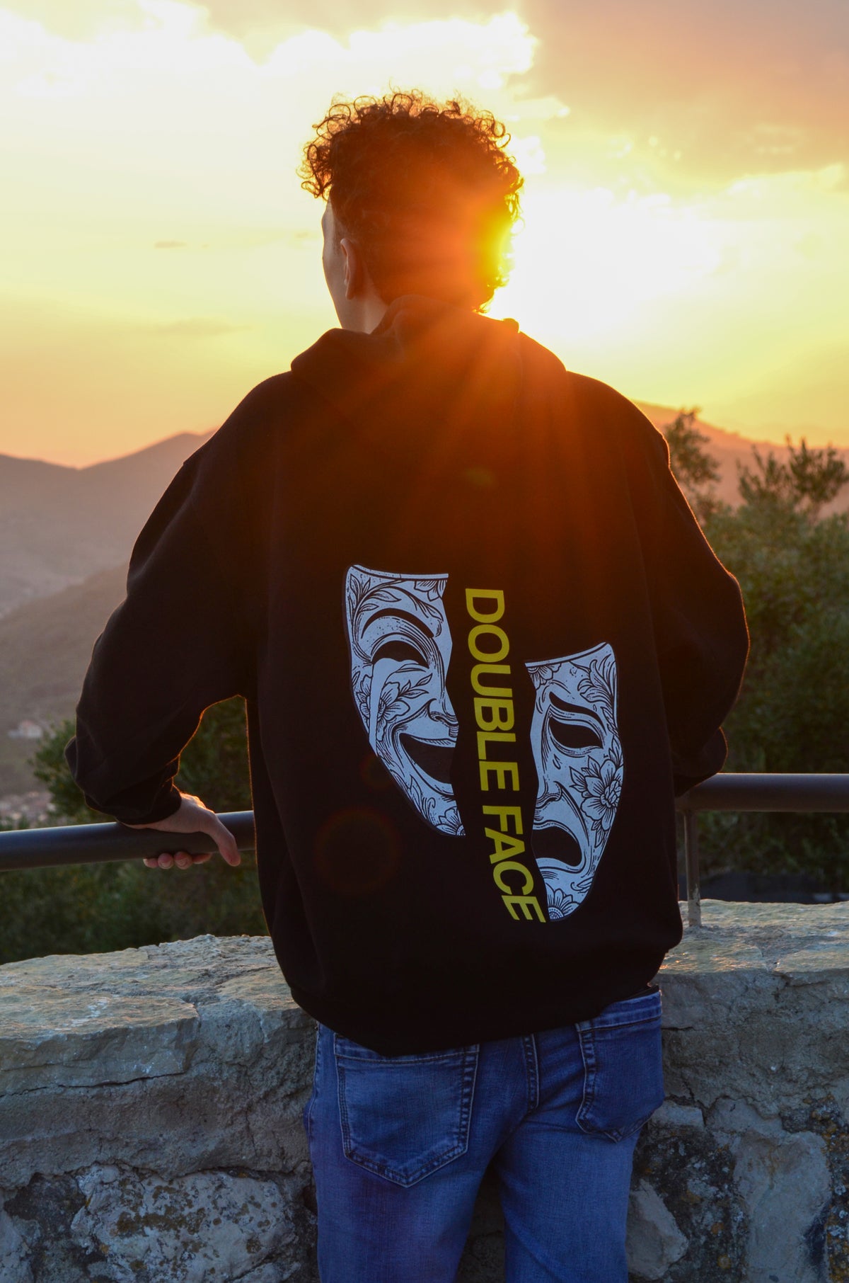 Double Face Hoodie – Mask Edition